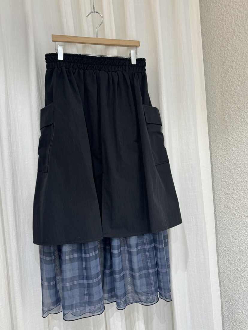 COKKIRI東大門㊣實拍女士新款職業推薦人氣25秋冬時尚休閑長裙COKKIRI長裙圖色1