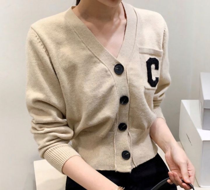 RICO韓國直郵㊣女裝新品25秋冬職業時尚推薦人氣真品針織衫bling bling/RICO針織衫