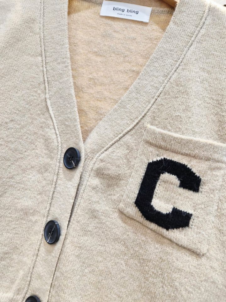 RICO韓國直郵㊣女裝新品25秋冬職業時尚推薦人氣真品針織衫bling bling/RICO針織衫