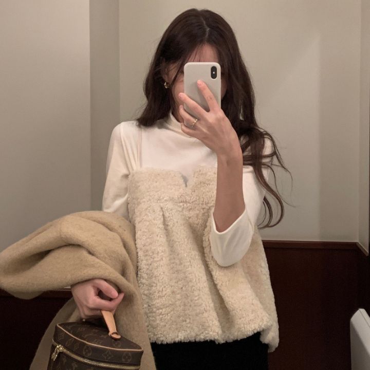 STAY HERE韓國直郵㊣女士新品時尚熱賣休閑吊帶背心不含內搭STAY HERE吊帶/背心圖色2