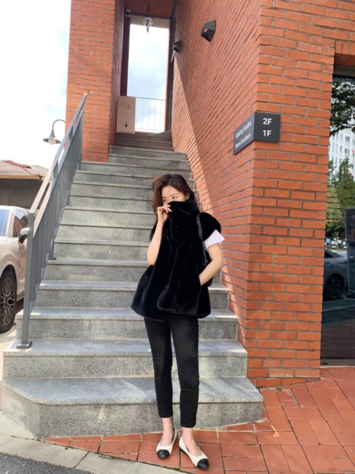 STAY HERE東大門㊣代購女士新品時尚真品熱賣馬甲不含內搭STAY HERE馬甲