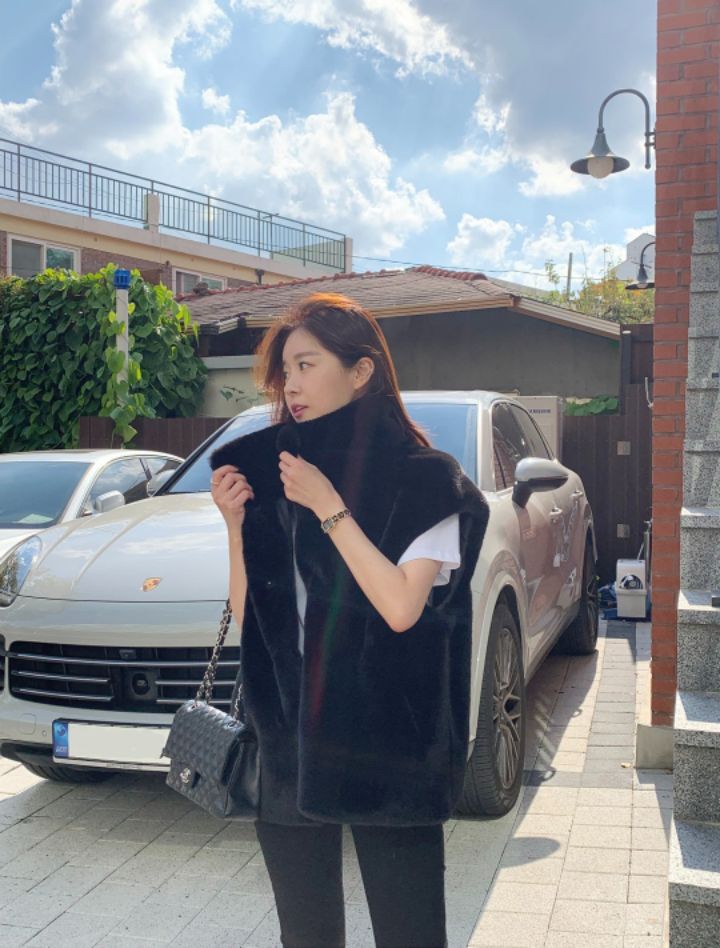 STAY HERE東大門㊣代購女士新品時尚真品熱賣馬甲不含內搭STAY HERE馬甲圖色2