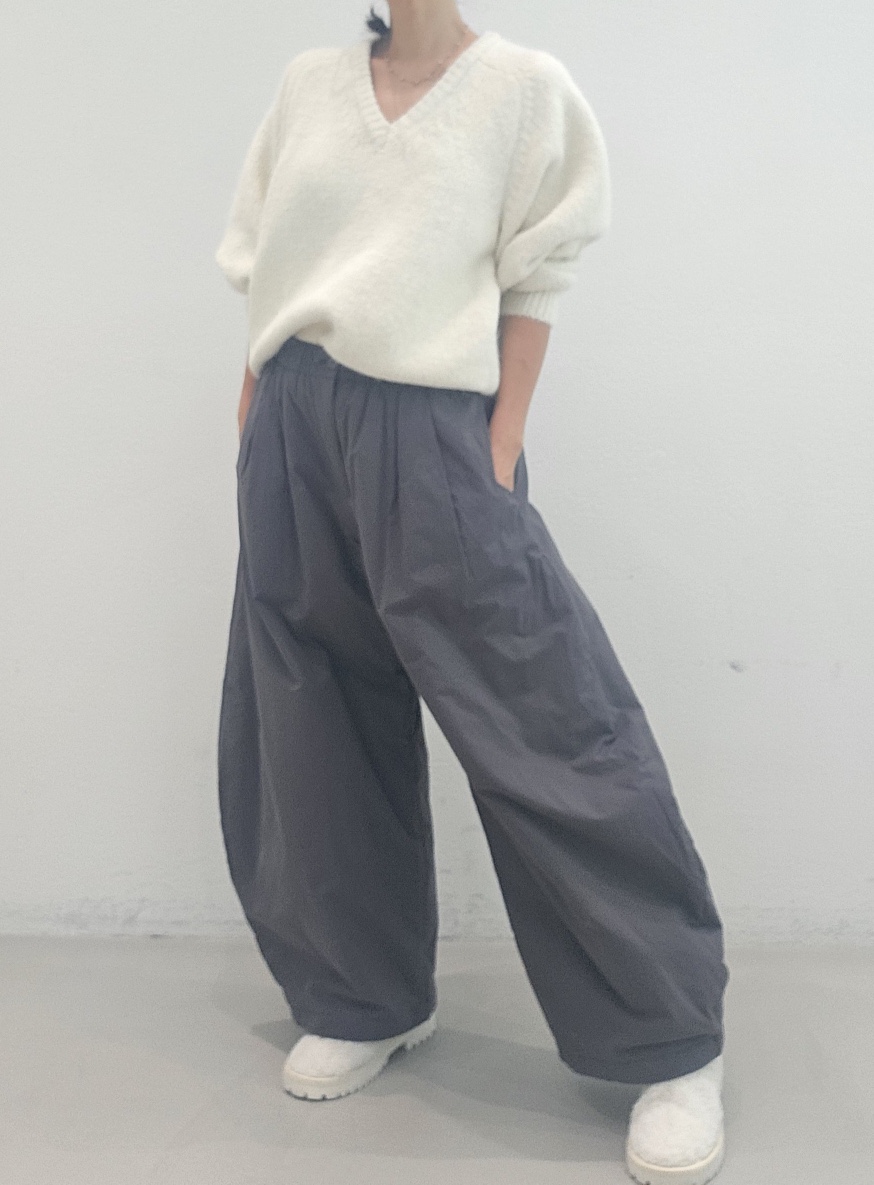 NEOUL韓國直郵㊣女裝新款推薦職業人氣25秋冬熱賣針織衫V領NEOUL/ahin雙領標簽針織衫