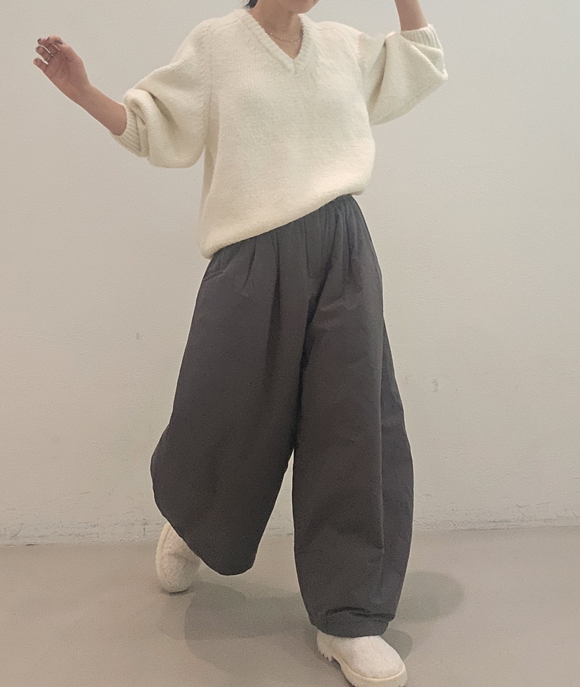 NEOUL韓國直郵㊣女裝新款推薦職業人氣25秋冬熱賣針織衫V領NEOUL/ahin雙領標簽針織衫