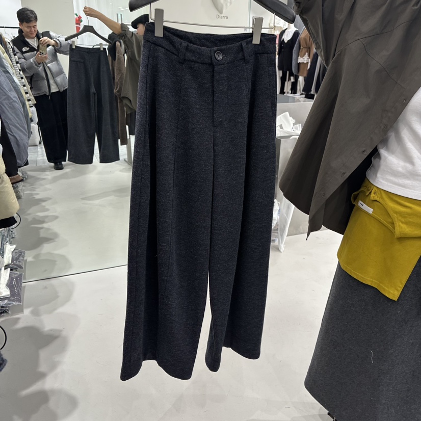 DIARRA韓國代購㊣女士新款休閑推薦25秋冬時尚人氣職業休閑褲DIARRA休閑褲圖色1