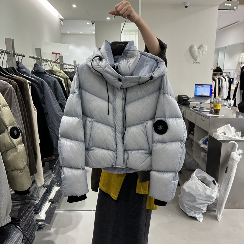 DIARRA東大門㊣代購女士新品時尚人氣職業25秋冬休閑短款棉服DIARRA短款棉服圖色2