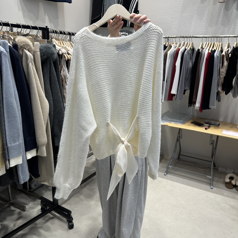 HOT PLACE/DREAM GIRIS韓國代購㊣女裝新款職業針織衫羅紋HOT PLACE/DREAM GIRIS針織衫