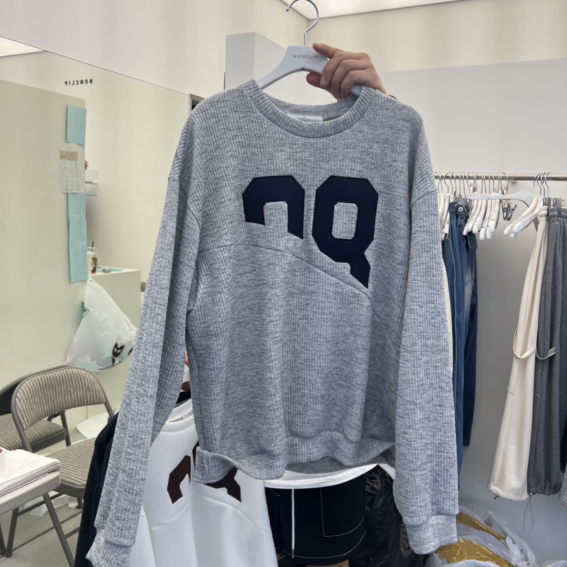 NON CLIP東大門㊣直郵女裝新品真品熱賣時尚人氣職業推薦衛衣NON CLIP衛衣圖色1