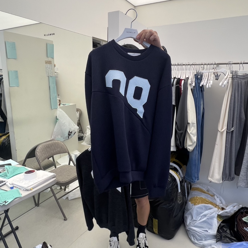 NON CLIP東大門㊣直郵女裝新品真品熱賣時尚人氣職業推薦衛衣NON CLIP衛衣圖色3