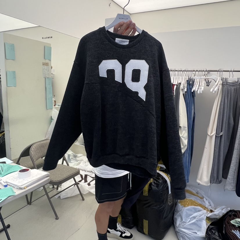 NON CLIP東大門㊣直郵女裝新品真品熱賣時尚人氣職業推薦衛衣NON CLIP衛衣圖色4