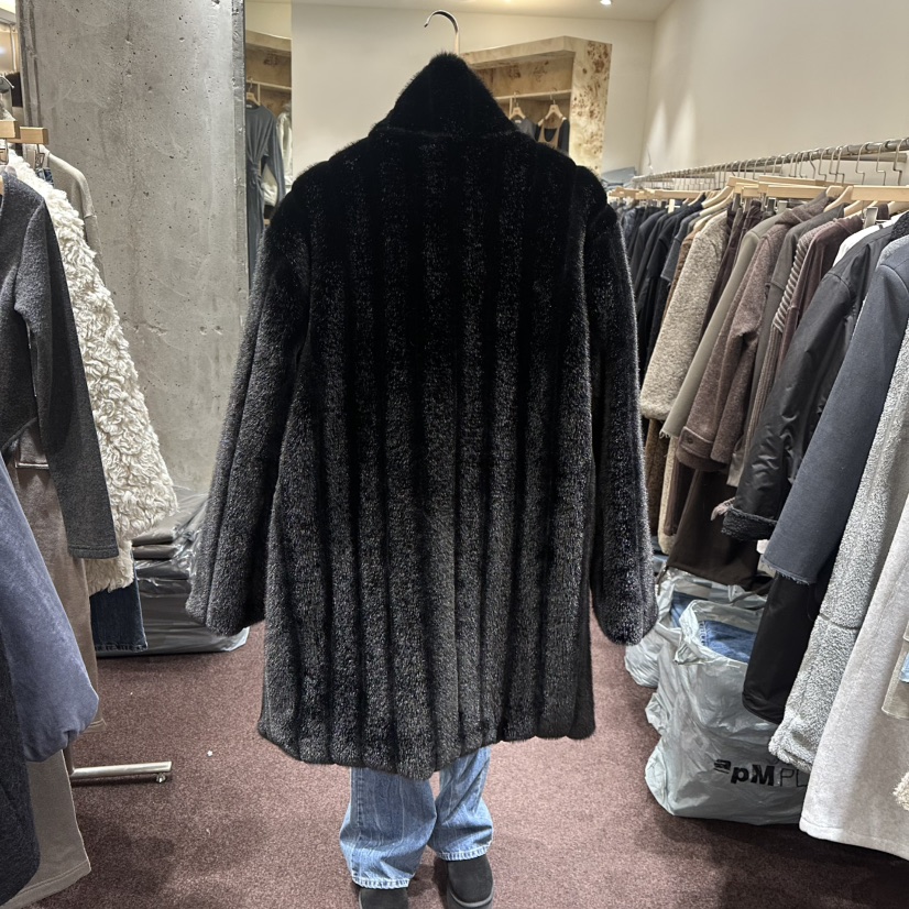 PITA東大門㊣直郵女裝新品人氣時尚職業真品中長款大衣貂皮THE VERLIN/piTa中長款大衣