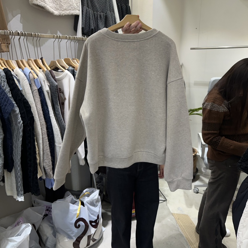 HIPTIQUE東大門㊣代購女士新款25秋冬推薦職業時尚衛衣加絨HIPTIQUE衛衣