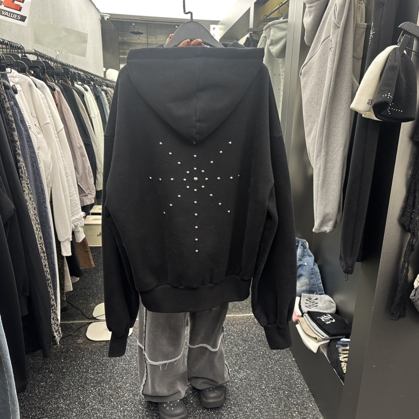 NUEUN韓國代購㊣女士新品推薦真品時尚人氣熱賣衛衣連帽衫加絨NUEUN/SEEOT衛衣