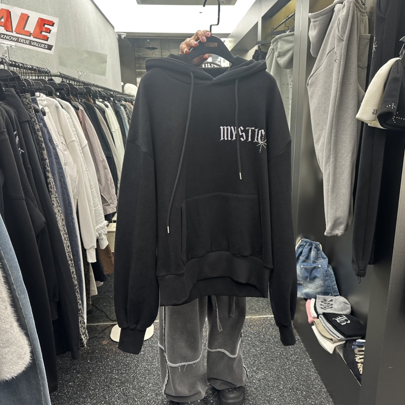 NUEUN韓國代購㊣女士新品推薦真品時尚人氣熱賣衛衣連帽衫加絨NUEUN/SEEOT衛衣圖色3