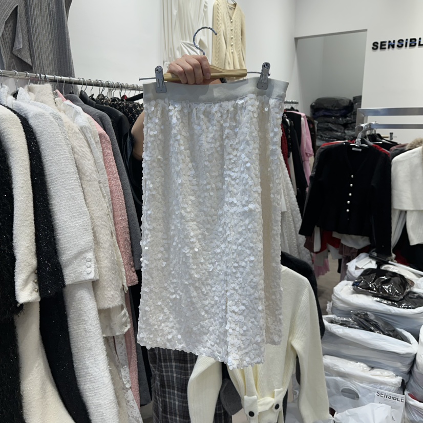 SENSIBLE-S東大門㊣實拍女士新品時尚人氣職業熱賣真品長裙SENSIBLE長裙