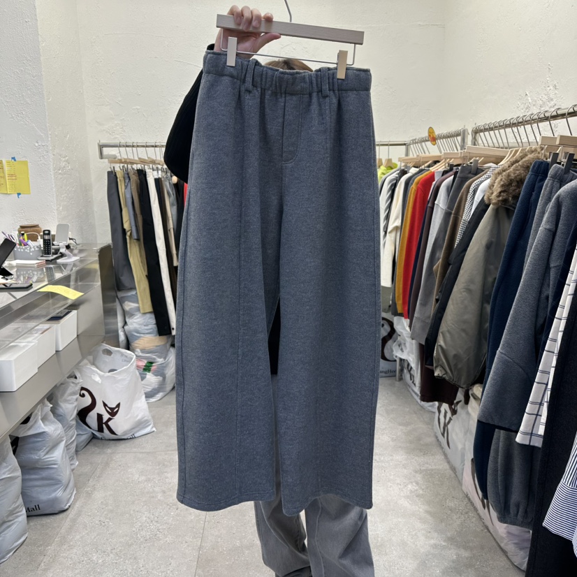 DA YLOG韓國代購㊣女裝新品25秋冬時尚休閑推薦休閑褲抓絨DA YLOG休閑褲