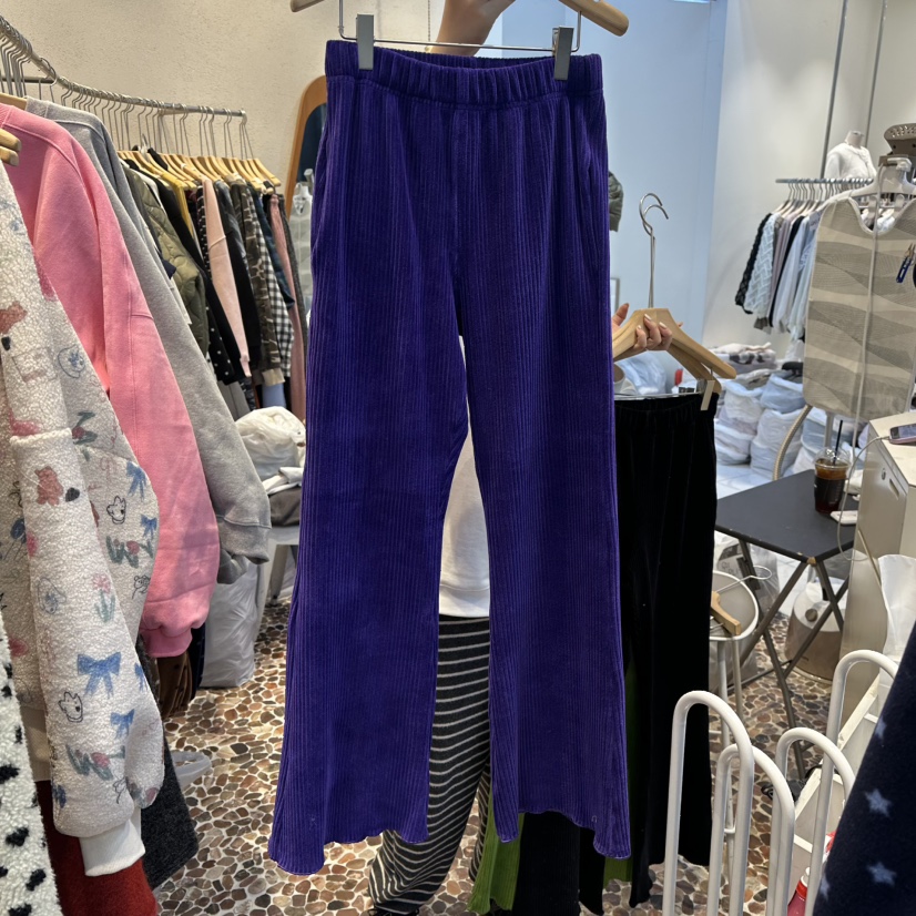 THE LINE-Q韓國直郵㊣女士新品真品職業推薦時尚25秋冬休閑褲THE LINE-Q休閑褲圖色2