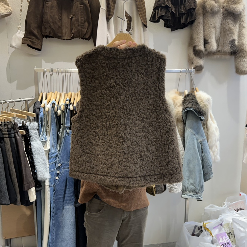 HIPTIQUE韓國代購㊣女裝新款推薦25秋冬熱賣休閑真品人氣馬甲HIPTIQUE馬甲