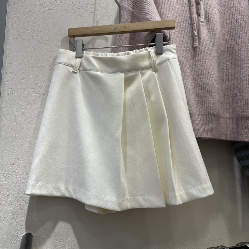 HOLYBANANA韓國代購㊣女士新款真品熱賣推薦人氣職業25秋冬裙褲groovy.H/HOLYBANANA裙褲圖色1