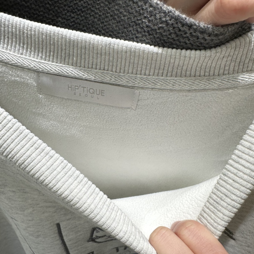 HIPTIQUE韓國代購㊣女裝新品推薦熱賣人氣真品職業衛衣加絨HIPTIQUE衛衣