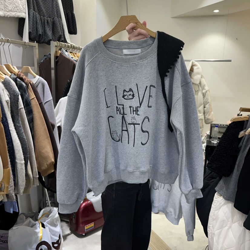 HIPTIQUE韓國代購㊣女裝新品推薦熱賣人氣真品職業衛衣加絨HIPTIQUE衛衣圖色2