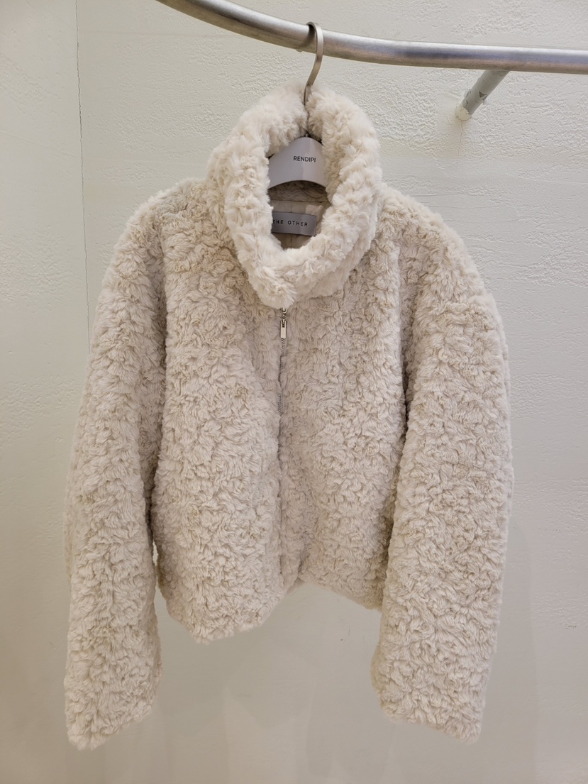 THE OTHER韓國代購㊣女裝新款休閑25秋冬人氣職業時尚夾克THE OTHER夾克圖色2米色