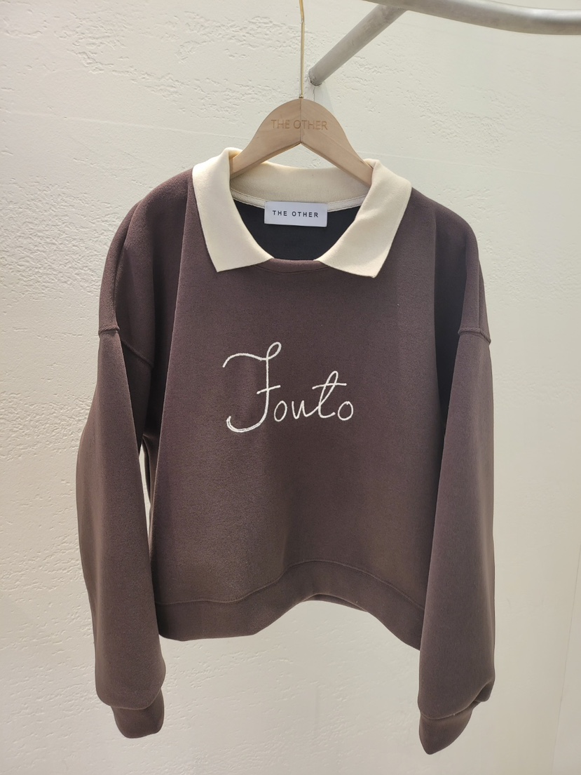 THE OTHER東大門㊣實拍女士新款熱賣真品人氣休閑25秋冬衛衣THE OTHER衛衣圖色2