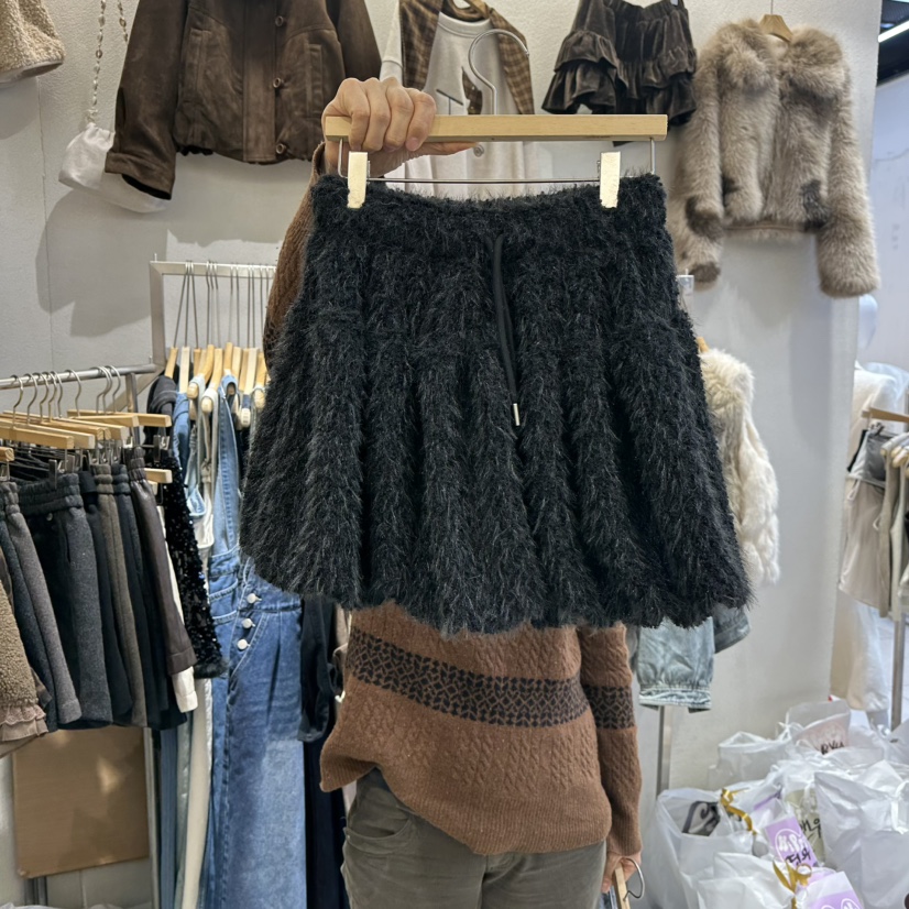 HIPTIQUE東大門㊣代購女裝新款職業熱賣時尚休閑25秋冬短裙HIPTIQUE短裙圖色2