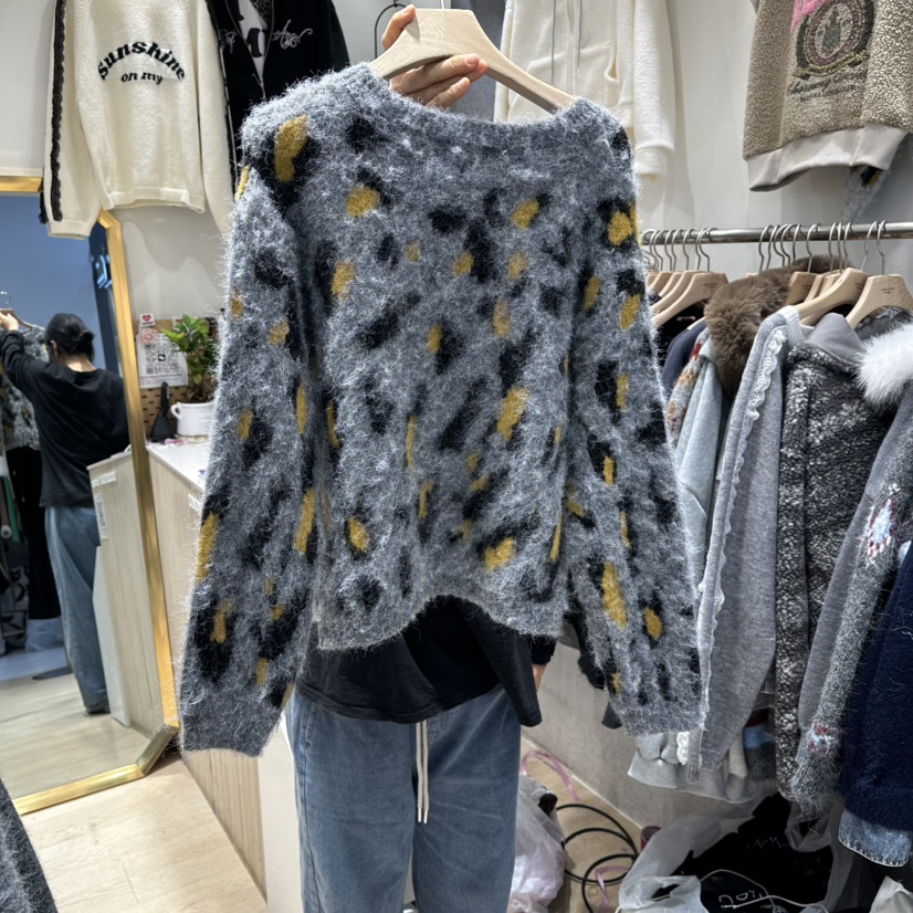 UNDERSTAR_VINTAGE東大門㊣代購女裝新款25秋冬真品休閑毛衣UNDERSTAR_VINTAGE毛衣