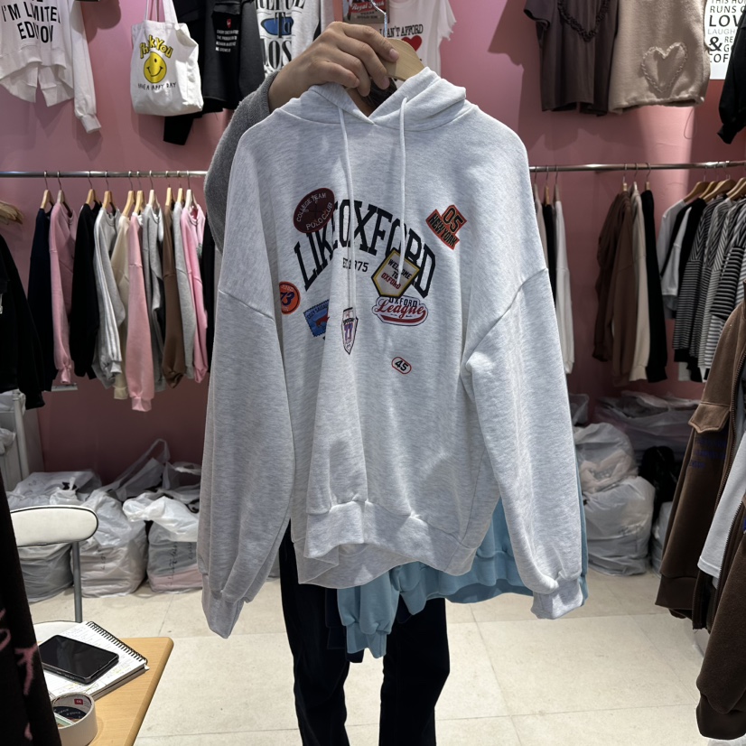 K STORY東大門㊣直郵女裝新款職業休閑時尚熱賣真品人氣衛衣K STORY衛衣圖色1