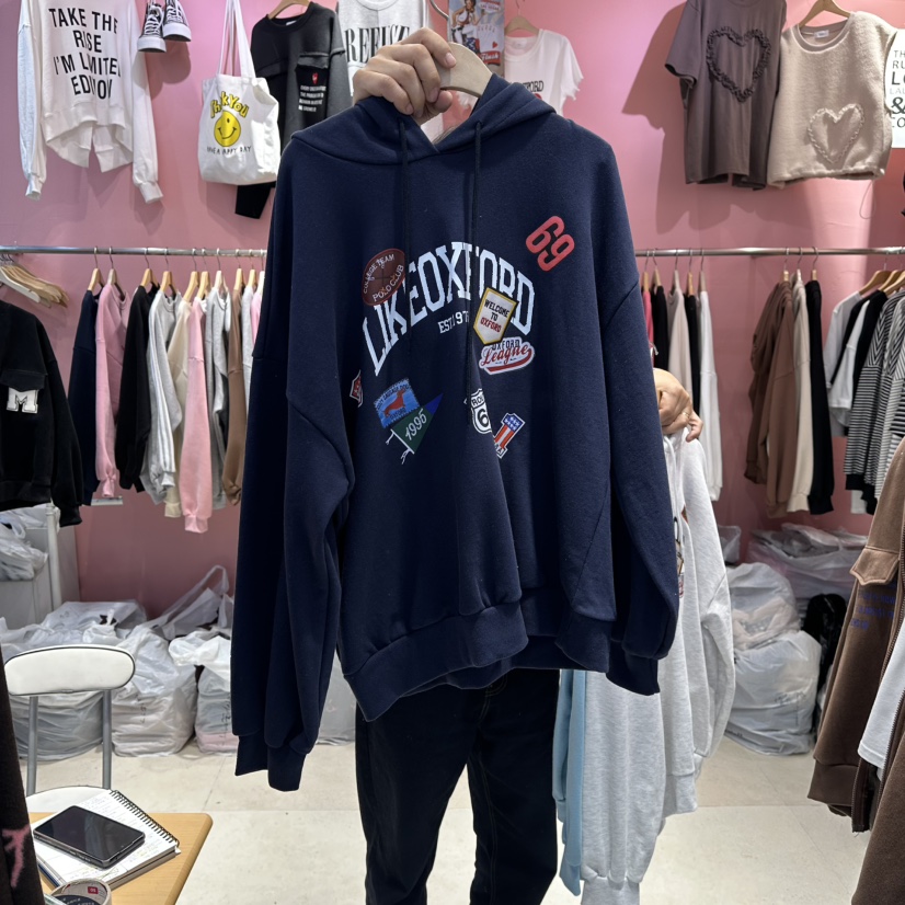 K STORY東大門㊣直郵女裝新款職業休閑時尚熱賣真品人氣衛衣K STORY衛衣圖色3