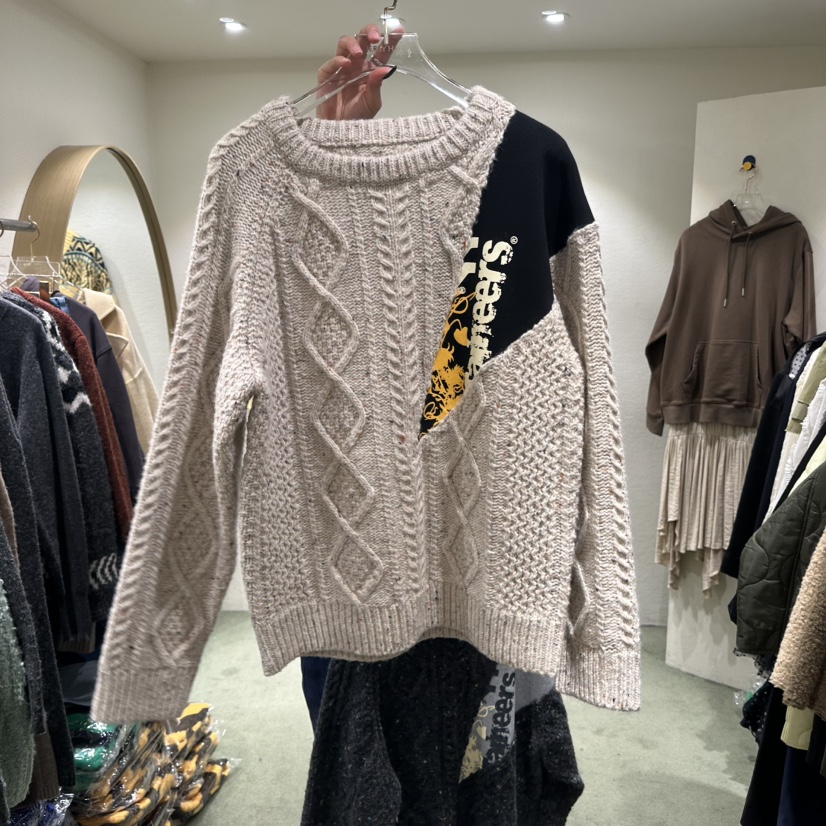 JERRY HALL-P韓國代購㊣女士新品真品熱賣人氣25秋冬毛衣JERRY HALL毛衣圖色1