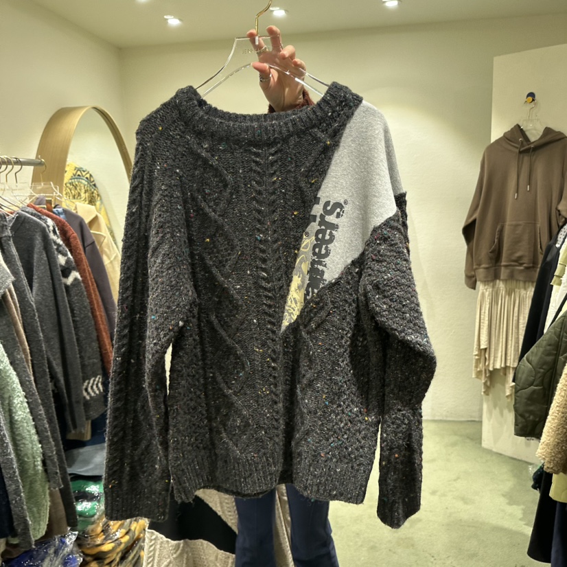 JERRY HALL-P韓國代購㊣女士新品真品熱賣人氣25秋冬毛衣JERRY HALL毛衣圖色2