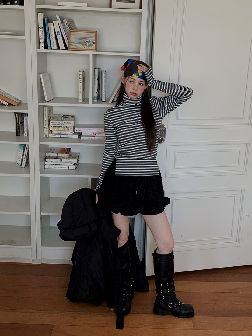 JKICHI東大門㊣代購女裝新品人氣25秋冬熱賣真品時尚長袖T恤JKICHI長袖T恤