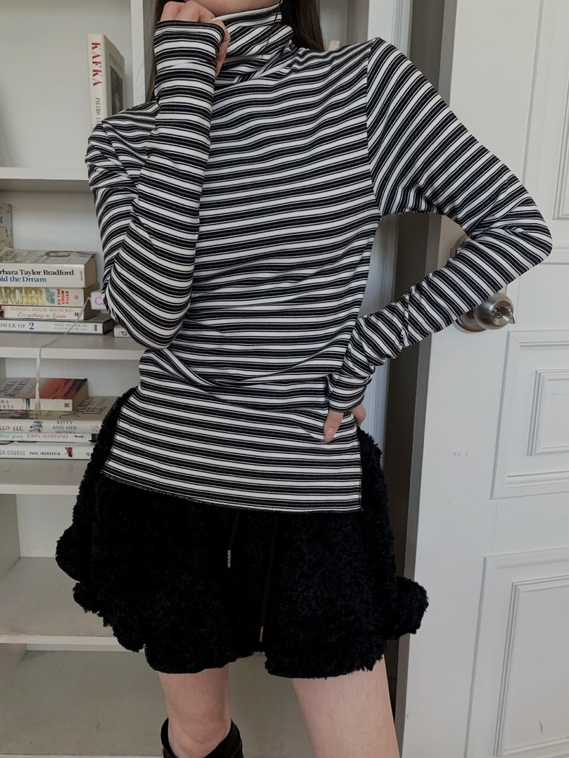 JKICHI東大門㊣代購女裝新品人氣25秋冬熱賣真品時尚長袖T恤JKICHI長袖T恤圖色2