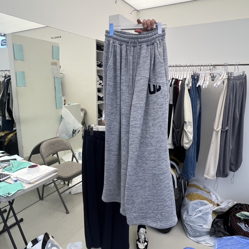 NON CLIP韓國直郵㊣女裝新款真品職業熱賣25秋冬休閑休閑褲NON CLIP休閑褲圖色1