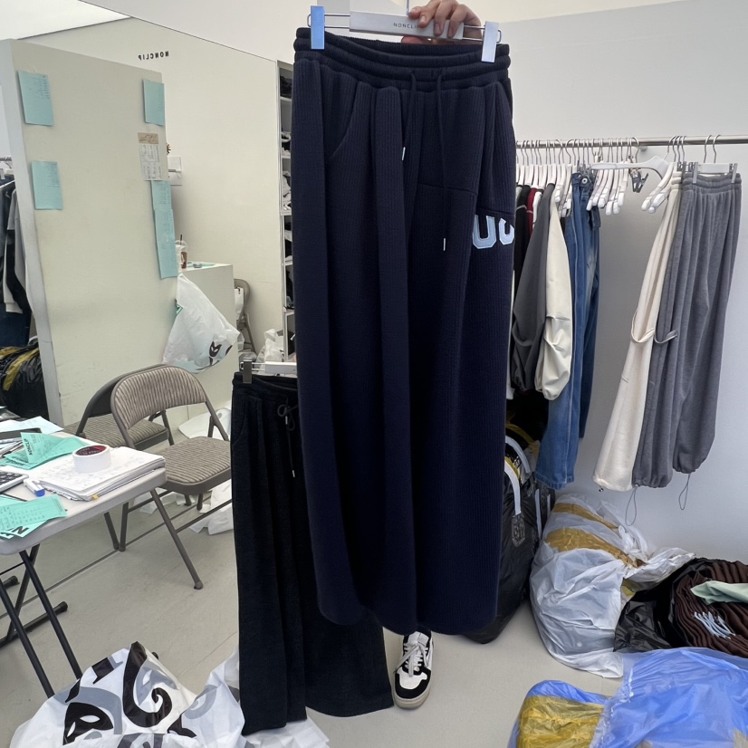 NON CLIP韓國直郵㊣女裝新款真品職業熱賣25秋冬休閑休閑褲NON CLIP休閑褲圖色2