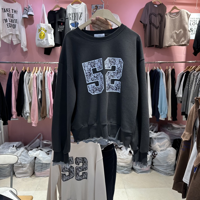 K STORY韓國直郵㊣女士新款時尚真品職業25秋冬休閑熱賣衛衣K STORY衛衣圖色2