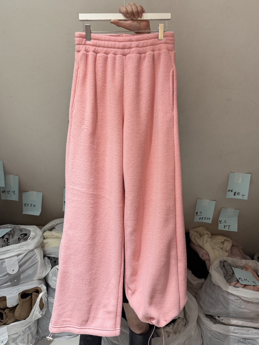 BELITA-L東大門㊣代購女裝新款人氣熱賣時尚推薦休閑褲抓絨BELITA-L休閑褲圖色1