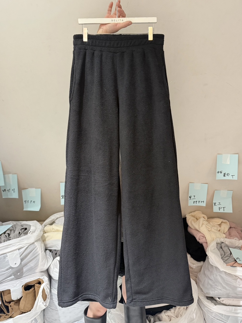 BELITA-L東大門㊣代購女裝新款人氣熱賣時尚推薦休閑褲抓絨BELITA-L休閑褲圖色3