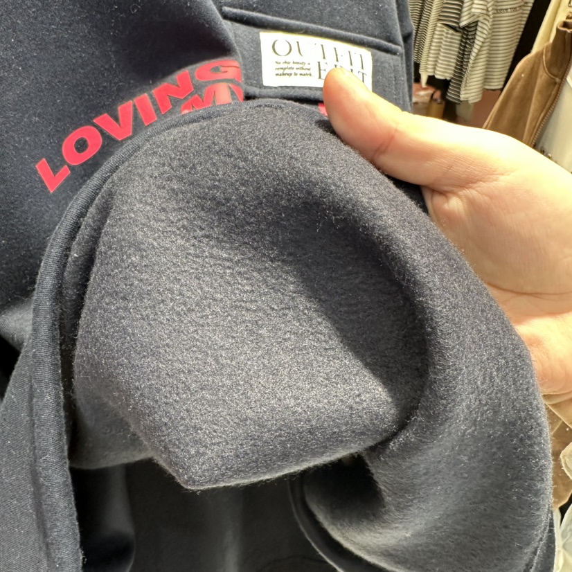 K STORY東大門㊣實拍女士新款休閑職業人氣真品衛衣口袋加絨K STORY衛衣