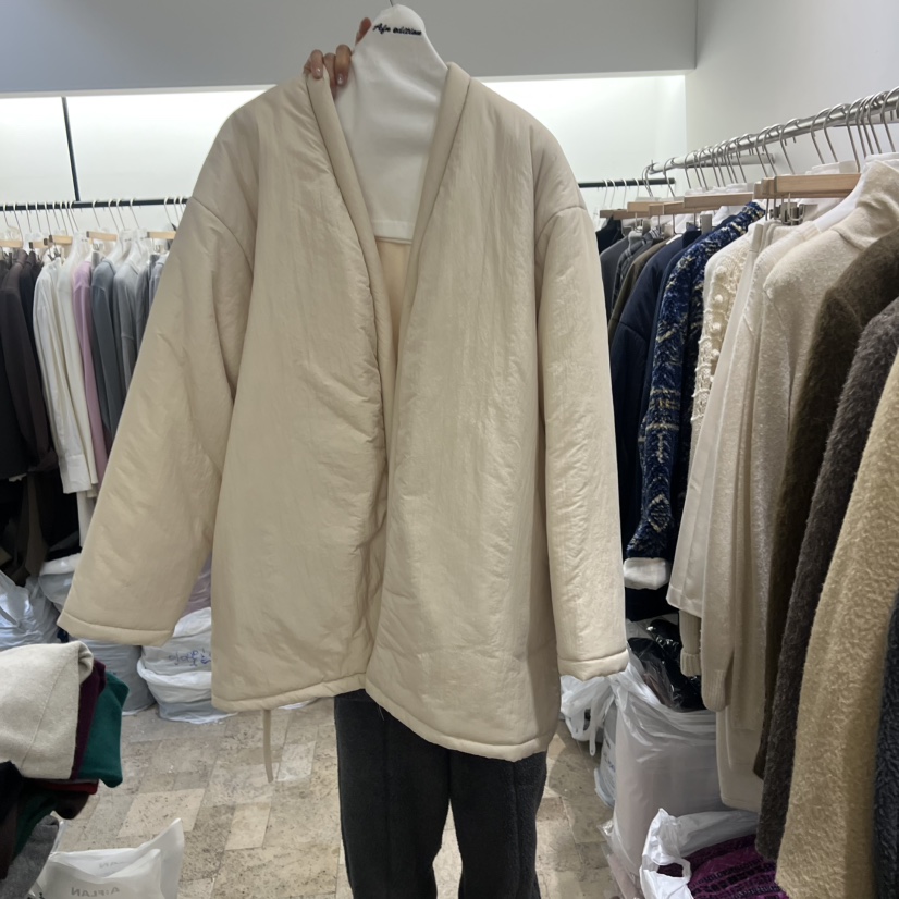 A Flan韓國代購㊣女士新品人氣熱賣推薦休閑真品時尚短款棉服A Flan短款棉服圖色1