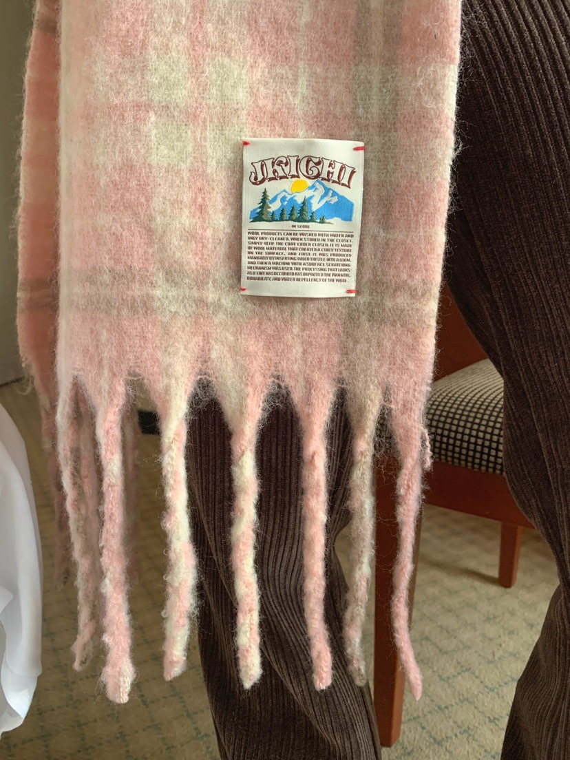 JKICHI東大門㊣直郵女士新品熱賣25秋冬推薦職業圍巾披肩圍巾JKICHI圍巾/披肩