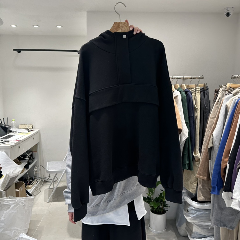 IN KIRA東大門㊣直郵女士新品休閑職業熱賣25秋冬衛衣連帽衫IN KIRA衛衣圖色2