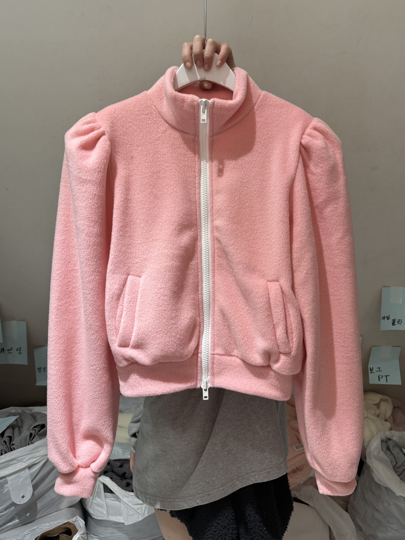 BELITA-L韓國代購㊣女裝新款時尚職業人氣熱賣推薦夾克抓絨BELITA-L夾克圖色1