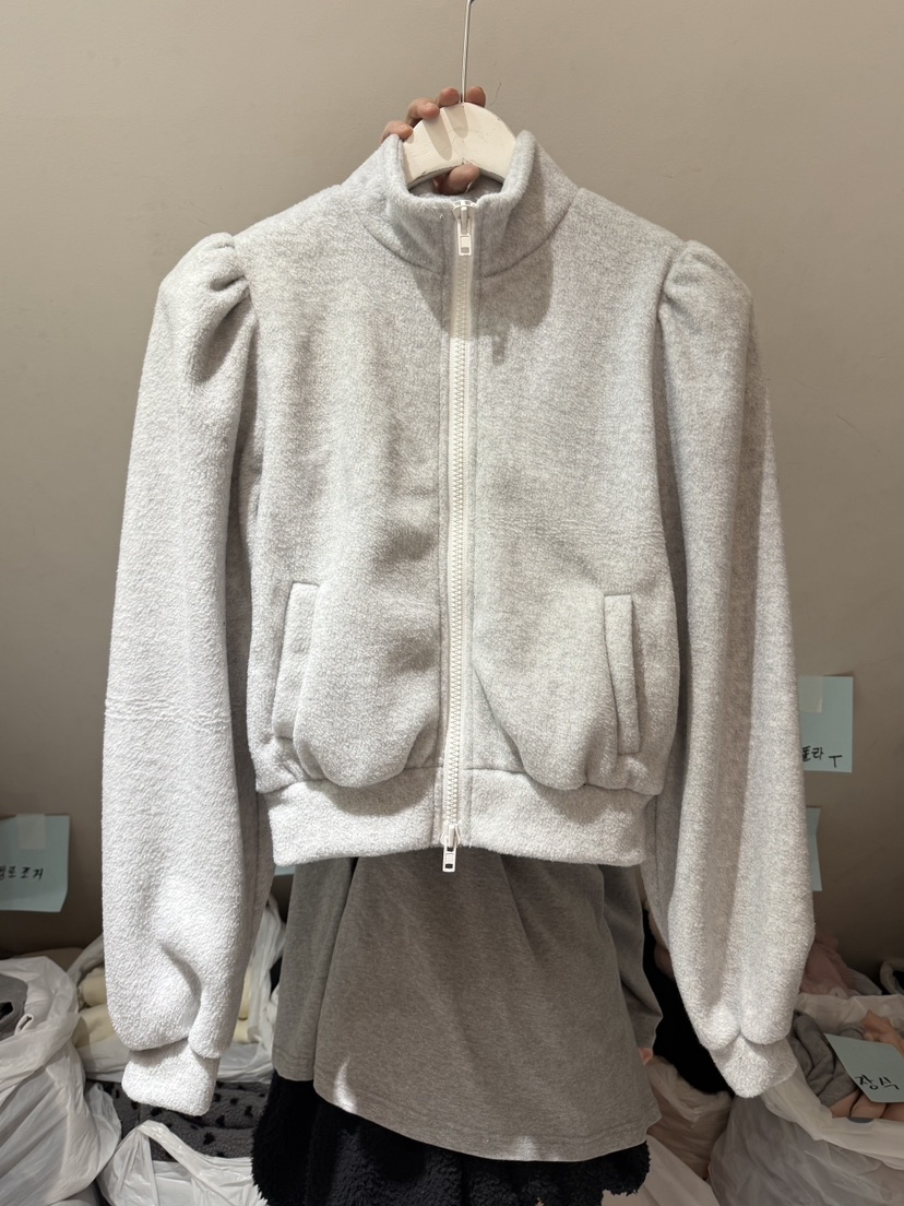 BELITA-L韓國代購㊣女裝新款時尚職業人氣熱賣推薦夾克抓絨BELITA-L夾克圖色2