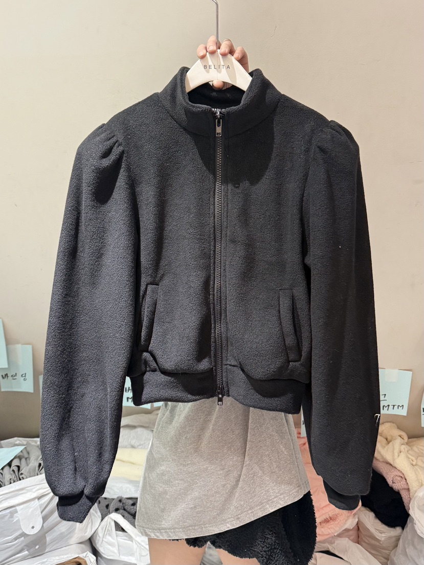 BELITA-L韓國代購㊣女裝新款時尚職業人氣熱賣推薦夾克抓絨BELITA-L夾克圖色3