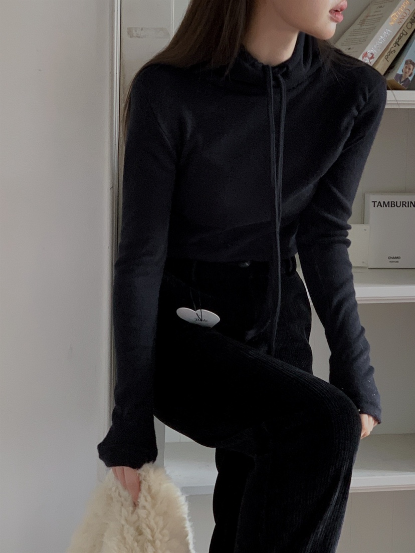 JKICHI韓國代購㊣女裝新款推薦休閑熱賣25秋冬真品人氣長袖T恤JKICHI長袖T恤