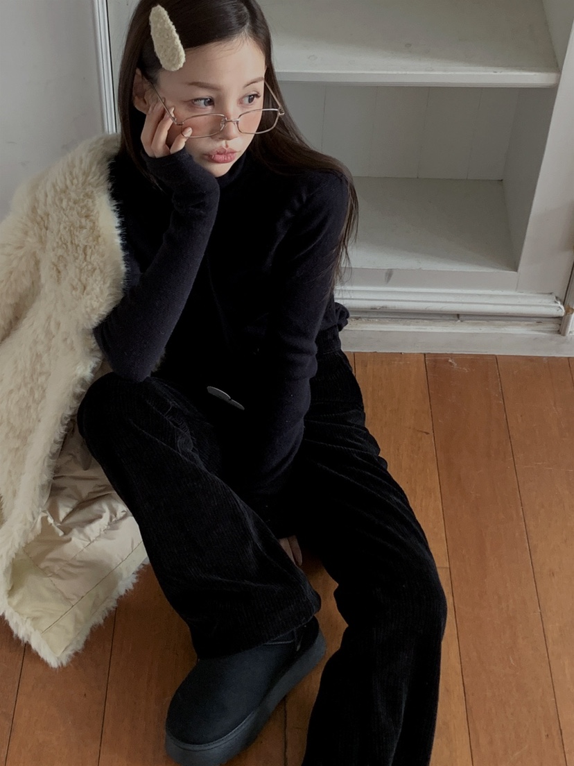 JKICHI韓國代購㊣女裝新款推薦休閑熱賣25秋冬真品人氣長袖T恤JKICHI長袖T恤