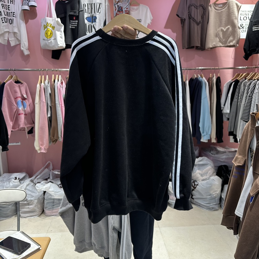 K STORY韓國直郵㊣女士新品熱賣推薦25秋冬真品休閑衛衣加絨K STORY衛衣